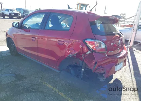 2021 Mitsubishi Mirage Carbonite Edition/Es/Le from USA, damaged, VIN ML32AUHJ0MH005963